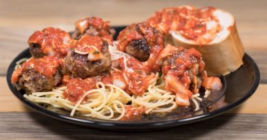 Spaghetti and Venison Meatballs