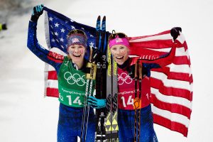 U.S. Wins First Gold in Cross-Country Skiing