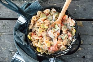 Camp Recipe: One-Skillet Pasta Primavera