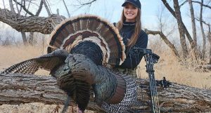 Cara Harper Bags Her First Bow Turkey…And It’s a Merriam’s