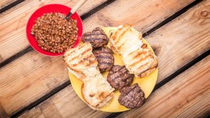 Boosted Smoked Burgers