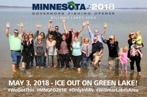 Ice-out comes on Minnesota Governor’s Fishing Opener host lake