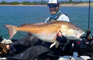 Potential World Record: 53-Pound Red Drum Caught From Kayak On Fly